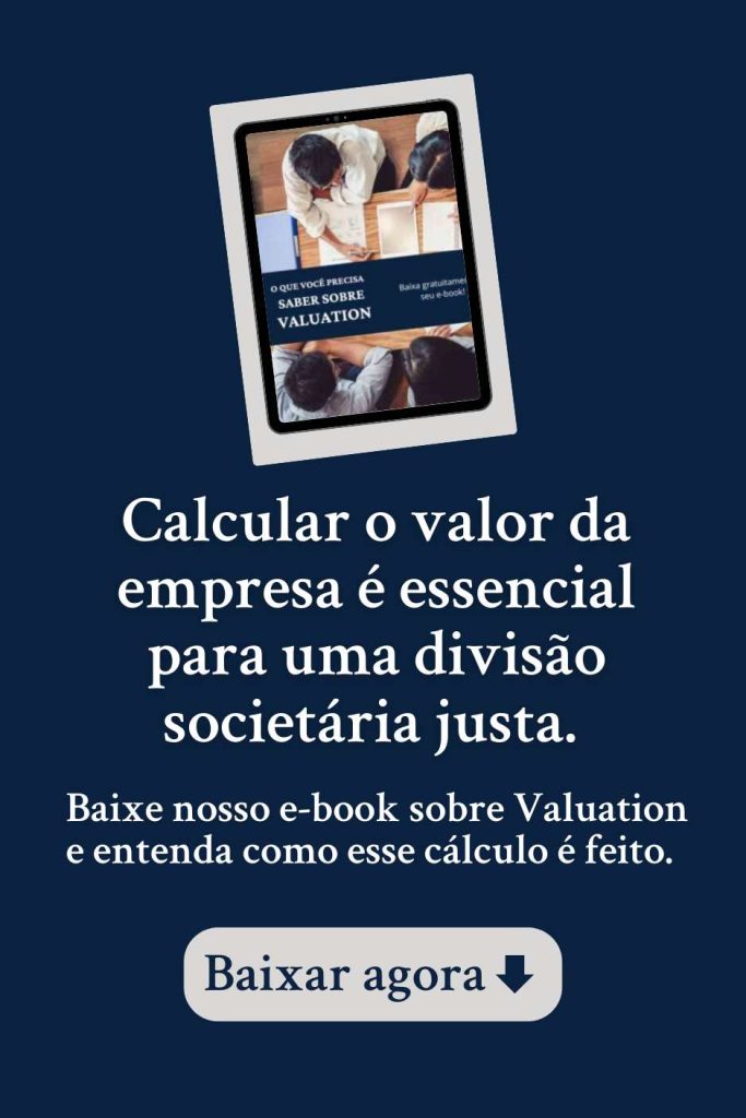 Valuation e separação societária