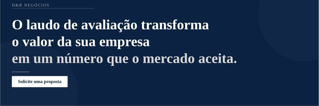 O laudo de avaliação transforma o valor da sua empresa em um número que o mercado aceita. Solicite uma proposta.
