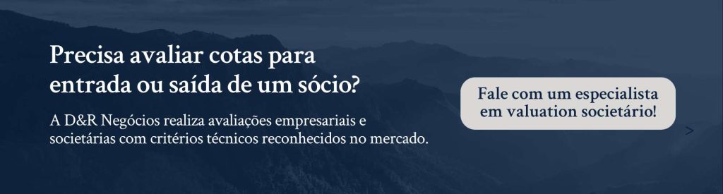 valuation aplicado à alteração societária